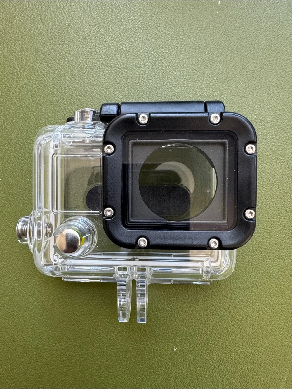 GoPro Clear Waterproof Case with Black Front Frame
